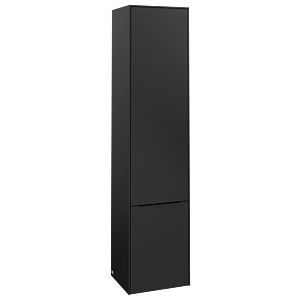 Villeroy et Boch Subway 3.0 C58701VL 40x171x36,2cm, charnière à droite / poignée noir volcan, noir volcan