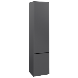 Villeroy and Boch Subway 3.0 cabinet C58701VR 40x171x36.2cm, hinge right / handle Volcano black, graphite