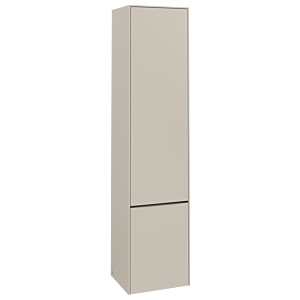 Villeroy et Boch Subway 3.0 C58702VN 40x171x36,2cm, charnière à droite / poignée monochrome, gris cachemire