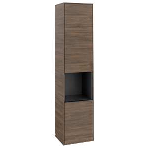 Villeroy et Boch Subway 3.0 C58801VH 40x171x36,2cm, charnière gauche / poignée Volcano black, arizona oak