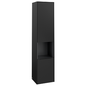 Villeroy et Boch Subway 3.0 C58801VL 40x171x36,2cm, charnière gauche / poignée noir volcan, noir volcan