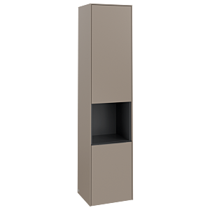 Villeroy et Boch Subway 3.0 C58802VM 40x171x36,2cm, charnière gauche / poignée monochrome, taupe