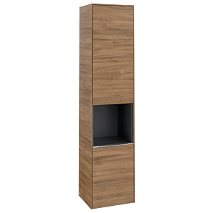 Villeroy and Boch Subway 3.0 cabinet C58900RH 40x171x36.2cm, hinge right / handle aluminum glossy, kansas oak