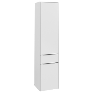 Villeroy and Boch Subway 3.0 cabinet C59000VF 40x171x36.2cm, hinge left / handle aluminum glossy, pure white