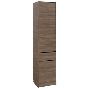 Villeroy et Boch Subway 3.0 C59001VH 40x171x36,2cm, charnière gauche / poignée Volcano black, arizona oak