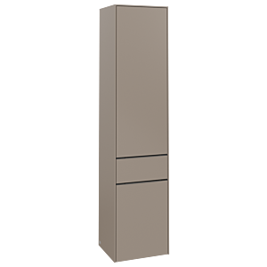 Villeroy et Boch Subway 3.0 C59002VM 40x171x36,2cm, charnière gauche / poignée monochrome, taupe