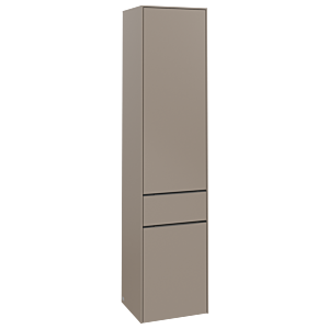 Villeroy und Boch Subway 3.0 Hochschrank C59102VM 40x171x36,2cm, Schanier rechts/Griff monochrom, taupe