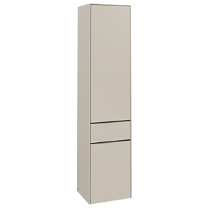Villeroy und Boch Subway 3.0 Hochschrank C59102VN 40x171x36,2cm, Schanier rechts/Griff monochrom, cashmere grey