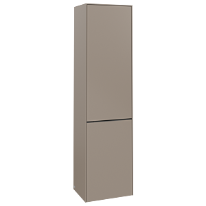 Villeroy et Boch Subway 3.0 C59202VM 40x171x36,2cm, charnière gauche / poignée monochrome, taupe