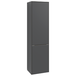 Villeroy und Boch Subway 3.0 Hochschrank C59202VR 40x171x36,2cm, Schanier links/Griff monochrom, graphite