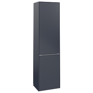 Villeroy und Boch Subway 3.0 Hochschrank C59300VQ 40x171x36,2cm, Schanier rechts/Griff Aluminium glänzend, marine blue