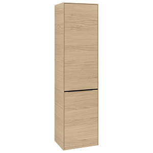 Villeroy and Boch Subway 3.0 cabinet C59301VJ 40x171x36.2cm, hinge right / handle Volcano black, nordic oak