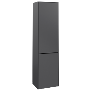 Villeroy and Boch Subway 3.0 cabinet C59301VR 40x171x36.2cm, hinge right / handle Volcano black, graphite