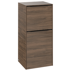 Villeroy et Boch Subway 3.0 armoire latérale C59401VH 40x86x36,2cm, charnière gauche / poignée Volcano black, arizona oak