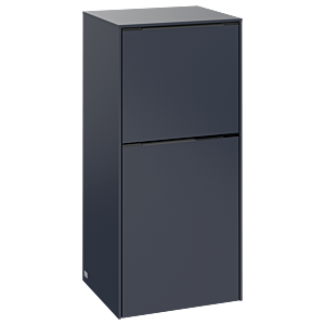 Villeroy und Boch Subway 3.0 Seitenschrank C59402VQ 40x86x36,2cm, Schanier links/Griff monochrom, marine blue