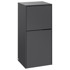 Villeroy et Boch Subway 3.0 armoire latérale C59502VR 40x86x36,2cm, charnière à droite / poignée monochrome, graphite