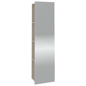 Villeroy und Boch Subway 3.0 Spiegelregal C59600VN 45x170x30cm, mit Regal links, cashmere grey
