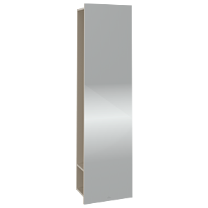 Villeroy et Boch Subway 3.0 étagère miroir C59700VN 45x170x30cm, avec étagère à droite, gris cachemire