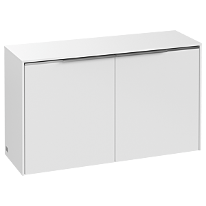 Villeroy et Boch Subway 3.0 buffet C60000VF 80,5x42,3x25,6cm, poignée aluminium brillant, blanc pur