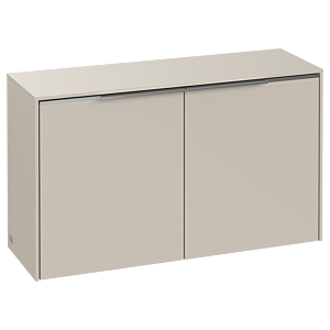 Villeroy und Boch Subway 3.0 Sideboard C60000VN 80,5x42,3x25,6cm, Griff Aluminium glänzend, cashmere grey