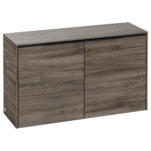 Villeroy et Boch Subway 3.0 buffet C60001RK 80,5x42,3x25,6cm, poignée Volcano noir, chêne pierre