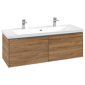 Villeroy and Boch Subway 3.0 vanity unit C60100RH 127.2x42.9x47.8cm, without LED / handle aluminum glossy, kansas oak
