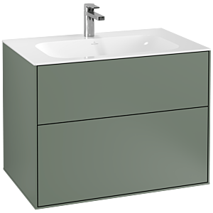Villeroy und Boch Finion Waschtischunterschrank F01000GM 79,6x59,1x49,8cm, Olive Matt Lacquer
