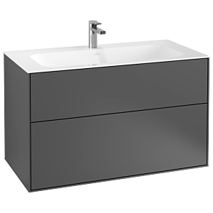 Villeroy & Boch Finion Unterschrank F02000GK 99,6x59,1x49,8cm, Anthracite matt