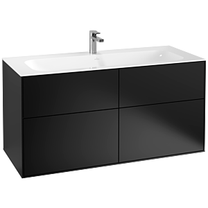 Villeroy & Boch Finion Unterschrank F05000PD 119,6x59,1x49,8cm, Black matt lacquer