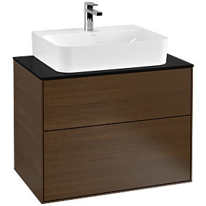 Villeroy & Boch Finion Unterschrank F09200GN 80x60,3x50,1cm, Walnut Veneer