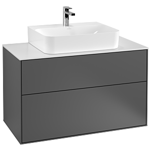 Villeroy & Boch Finion Unterschrank F10100GK 100x60,3x50,1cm, Anthracite Matt