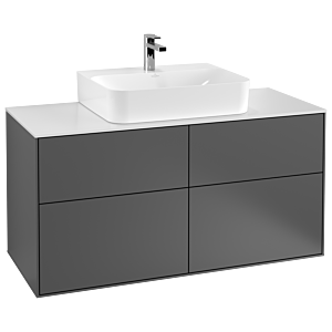 Villeroy & Boch Finion Unterschrank F13100GK 120x60,3cm, Anthracite Matt