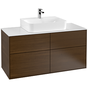 Villeroy & Boch Finion Unterschrank F13100GN 120x60,3cm, Walnut Veneer