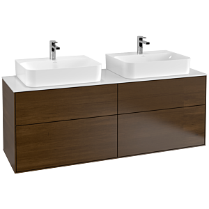 Villeroy & Boch Finion Unterschrank F18100GN 160x60,3cm, Walnut Veneer