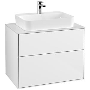 Villeroy and Boch Finion Villeroy and Boch Finion F34100GF 80x60.3cm, cover plate matt white, glossy white lacquer
