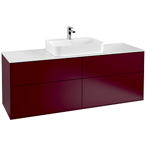 Villeroy et Boch Finion Villeroy et Boch F44100HB 160x60,3cm, plaque de finition blanc mat, Peony Matt