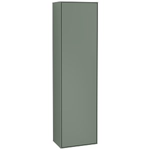 Villeroy and Boch Finion cabinet F49000GM 41.8x151.6x27cm, hinged on the right, Olive Matt Lacquer