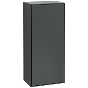 Villeroy and Boch Finion side cabinet F57000HG 41.8x93.6x27cm, hinged on the right, Midnight Blue Matt Lacquer