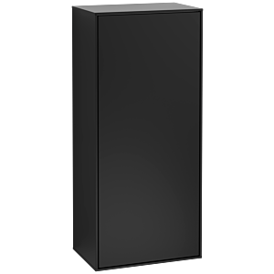 Villeroy & Boch Finion Seitenschrank F57000PD 41,8x93,6x27cm, Black Matt Lacquer