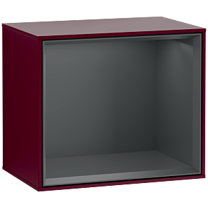 Villeroy and Boch Finion module F580HGHB 41.8x35.6x27cm, shelf Midnight Blue , Peony Matt