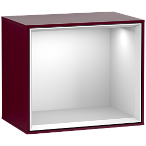 Villeroy and Boch Finion module F580MTHB 41.8x35.6x27cm, shelf White Matt , Peony Matt