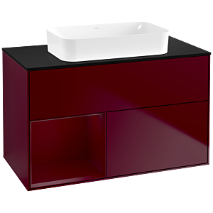 Villeroy and Boch Finion Villeroy and Boch Finion F652HBHB 100x60.3x50.1cm, shelf on the left Peony , Peony Matt