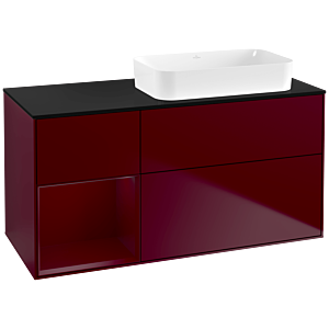Villeroy and Boch Finion Villeroy and Boch Finion F682HBHB 120x60.3x50.1cm, shelf on the left Peony , Peony Matt