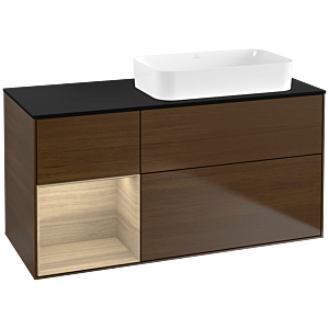 Villeroy and Boch Finion Villeroy and Boch Finion F682PCGN 120x60.3x50.1cm, shelf on the left Oak Veneer , Oak Veneer veneer