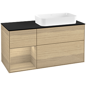 Villeroy and Boch Finion Villeroy and Boch Finion F682PCPC 120x60.3x50.1cm, shelf on the left Oak Veneer , Oak Veneer