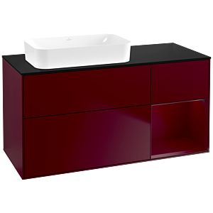 Villeroy and Boch Finion Villeroy and Boch Finion F692HBHB 120x60.3x50.1cm, shelf on the right Peony , Peony Matt