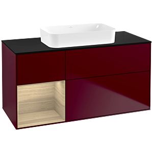 Villeroy and Boch Finion Villeroy and Boch Finion F702PCHB 120x60.3x50.1cm, shelf on the left Oak Veneer , Peony Matt