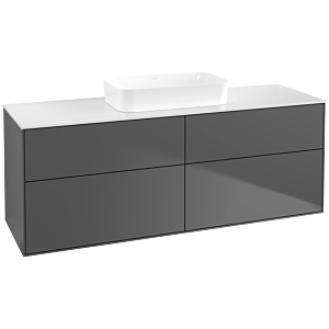 Villeroy et Boch Finion Villeroy et Boch F73100GK 160x60.3x50.1cm, verre White Matt , anthracite mat