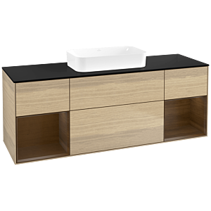 Villeroy and Boch Finion Villeroy and Boch Finion F742GNPC 160x60.3x50.1cm, shelves Walnut veneer, Oak Veneer