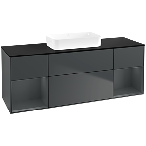 Villeroy and Boch Finion Villeroy and Boch Finion F742HGHG 160x60.3x50.1cm, shelves Midnight matt lacquer, Midnight Blue Matt Lacquer